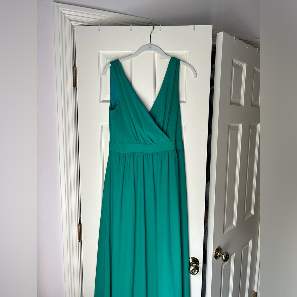 Badgely Mischka Green Gown